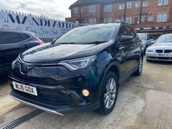 Black Used 2016 Toyota RAV4 Hybrid SUV | £9,495