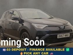 Blue Used 2017 Toyota RAV4 SUV | £14,749 (Fair price)
