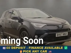 Blue Used 2017 Toyota RAV4 SUV | £14,749 (Fair price)