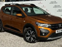 Orange Used 2021 Dacia Sandero Prestige Hatchback | £7,995 (Fair price)