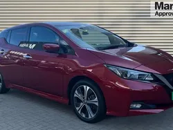 Red Used 2021 Nissan Leaf N-Connecta Hatchback | £9,716 (Fair price)