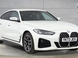 White Used 2024 BMW 420 Gran Coupé M Sport Coupe | £34,798 (Fair price)