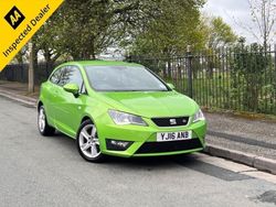 Green Used 2016 Seat Ibiza FR Coupe | £5,795 (Fair price)