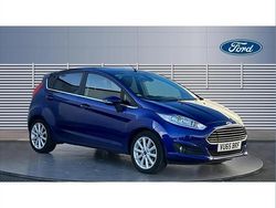 Blue Used 2015 Ford Fiesta Titanium Hatchback | £6,500 (Fair price)