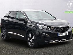 Black Used 2018 Peugeot 3008 Allure Hatchback | £12,499 (Fair price)