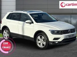 White Used 2021 VW Tiguan SEL SUV | £22,990 (Fair price)