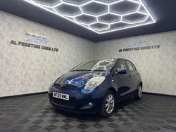 Blue Used 2009 Toyota Yaris Hatchback | £5,999 (Expensive)