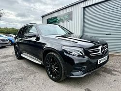 Black Used 2017 Mercedes GLC350 AMG line Estate | £22,650 (A bit pricey)