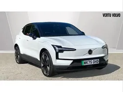 White New 2025 Volvo EX30 Performance SUV | £36,847 (Fair price)