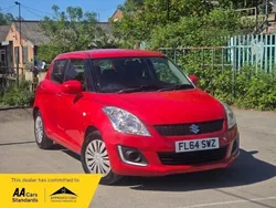 Red Used 2014 Suzuki Swift Hatchback | £6,190 (Fair price)