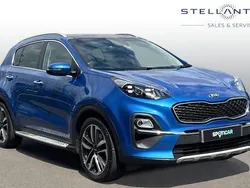 Blue Used 2021 Kia Sportage 3 SUV | £14,559 (Fair price)