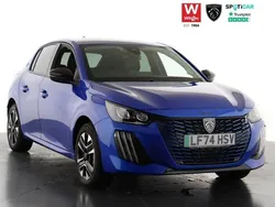 Blue New 2024 Peugeot e-208 Allure Hatchback | £21,799 (A bit pricey)