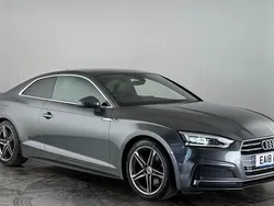 Grey Used 2018 Audi A5 S-Line Coupe | £13,850 (Fair price)