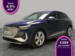 Blue Used 2022 Audi Q4 e-tron S-Line SUV | £26,426 (Super price)