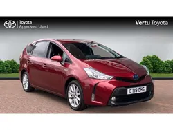 Red Used 2019 Toyota Prius+ MPV | £16,844 (Good price)