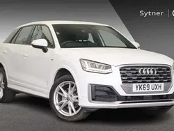White Used 2019 Audi Q2 S-Line SUV | £22,000 (Good price)