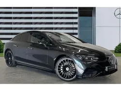 Grey Used 2025 Mercedes EQE350 AMG line Sedan | £58,298 (Good price)