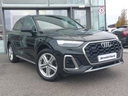 Black Used 2021 Audi Q5 S-Line SUV | £28,998 (A bit pricey)