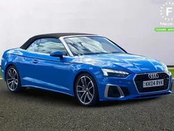 Blue Used 2020 Audi A5 Cabriolet S-Line Cabriolet | £24,399 (A bit pricey)