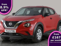 Red Used 2023 Nissan Juke Visia SUV | £13,238 (Good price)