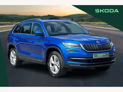 Blue Used 2020 Skoda Kodiaq SUV | £20,900 (Fair price)