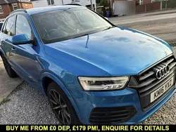 Blue Used 2016 Audi Q3 S-line plus SUV | £11,995 (Fair price)