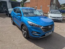 Blue Used 2017 Hyundai Tucson Edition SUV | £8,980 (Fair price)