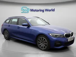 Blue Used 2021 BMW 330e M Sport Estate | £20,400 (Fair price)