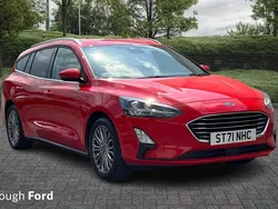 Red Used 2022 Ford Focus Titanium X Estate | £15,249 (Good price)