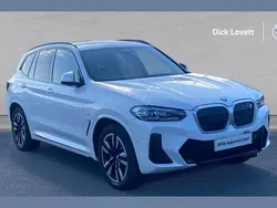 White Used 2022 BMW iX3 M Sport SUV | £26,222 (Fair price)