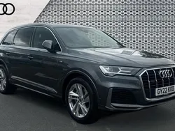 Grey Used 2022 Audi Q7 S-Line SUV | £40,077 (Good price)