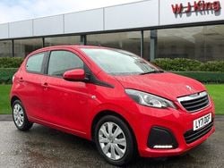 Red Used 2021 Peugeot 108 Active Hatchback | £9,495 (Fair price)