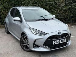 Silver Used 2022 Toyota Yaris Hybrid Hatchback | £18,999 (A bit pricey)