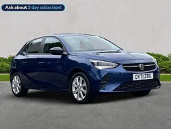 Blue Used 2021 Vauxhall Corsa Hatchback | £10,249 (Fair price)