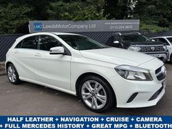 White Used 2017 Mercedes A180 Hatchback | £10,995 (Good price)