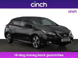 Black Used 2020 Nissan Leaf N-Connecta Hatchback | £8,949 (Fair price)