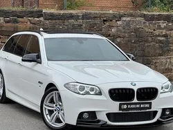 White Used 2015 BMW 520 M Sport Estate | £10,995 (A bit pricey)