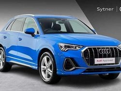 Blue Used 2022 Audi Q3 S-Line SUV | £23,500 (Fair price)