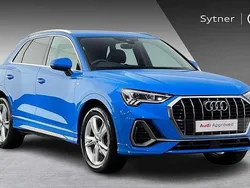 Blue Used 2022 Audi Q3 S-Line SUV | £23,750 (Fair price)