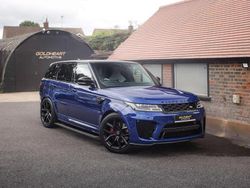 Blue Used 2018 Land Rover Range Rover Sport SVR SUV | £39,995 (Fair price)
