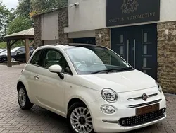 White Used 2017 Fiat 500 Lounge Hatchback | £6,480 (Fair price)