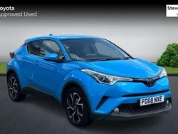 Blue Used 2018 Toyota C-HR Design SUV | £13,392