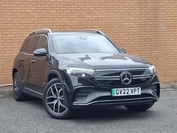 Black Used 2022 Mercedes EQB350 AMG Line Premium SUV | £27,698 (Fair price)