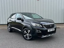 Black Used 2017 Peugeot 3008 Allure Hatchback | £10,995 (Good price)