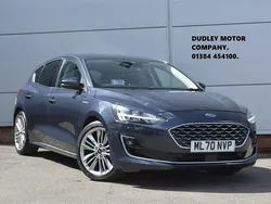 Blue Used 2020 Ford Focus Vignale Hatchback | £13,895 (Fair price)