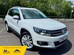White Used 2012 VW Tiguan Sport SUV | £5,795 (Fair price)