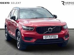 Fusion red Used 2021 Volvo XC40 R-Design SUV | £25,975 (A bit pricey)