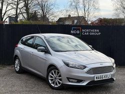 Silver Used 2016 Ford Focus Titanium Hatchback | £5,895 (Fair price)