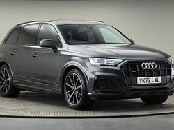 Daytona gray pearlescent Used 2022 Audi Q7 Black Edition SUV | £38,550 (Good price)