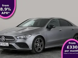 Grey Used 2022 Mercedes CLA180 AMG Line Premium Sedan | £24,751 (Fair price)